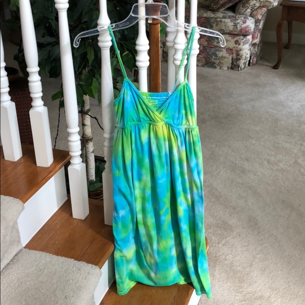 Tie Dye Braided Sundress - Size M